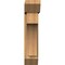 Ekena Millwork Westlake Slat Rough Sawn Bracket w/ Offset Brace, Western Red Cedar, 8"W x 28"D x 36"H BKT0806X28X36WTL06RWR - alternate 4